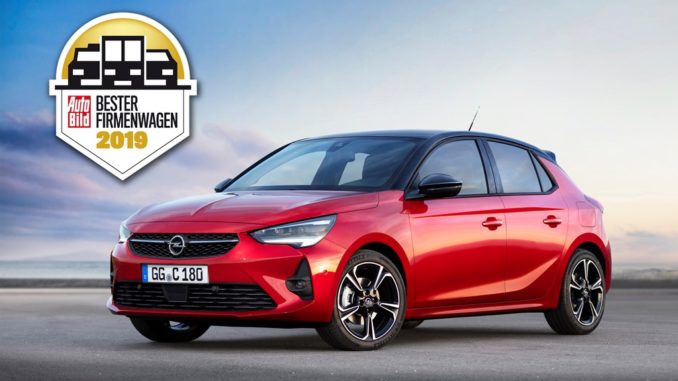 Nuova Opel Corsa “Auto aziendale dell’anno”.