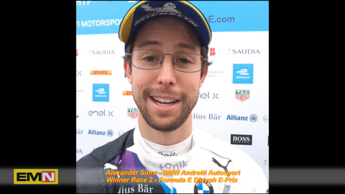 Alex Sims Formula E Diriyah