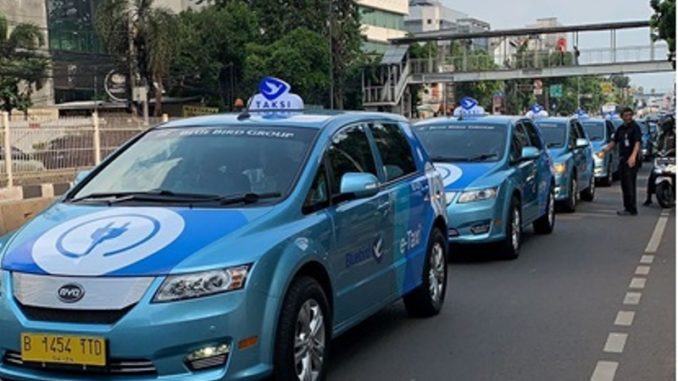 Van elettrici BYD Indonesia