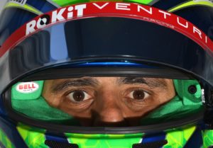 Formula E drivers eye camera