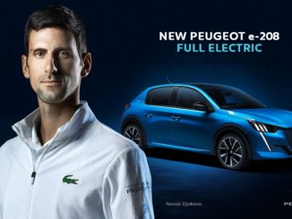 Peugeot e-208 Novak Djokovic