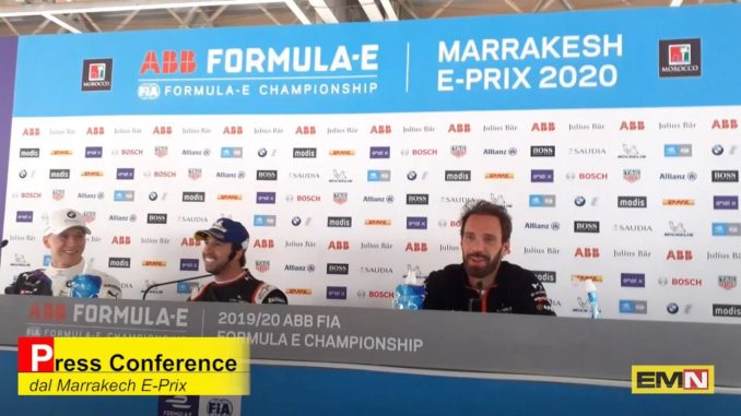 press conference Marrakesh E-Prix