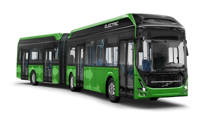 Volvo electric bus Malmo