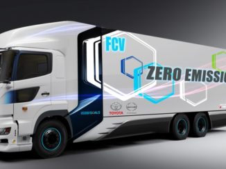 Toyota Hino camion fuel cell