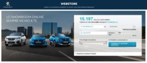 Peugeot Webstore