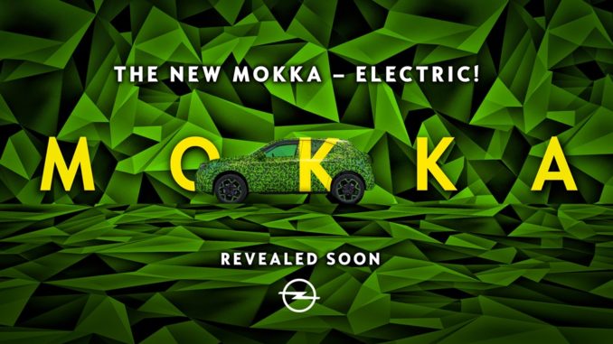 nuovo Opel Mokka elettrico