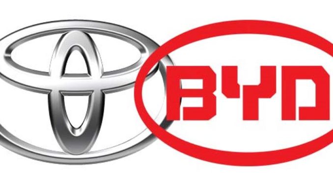 joint venture BYD Toyota