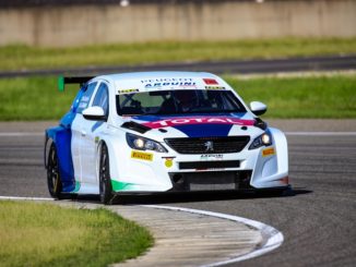 Primi test pre-stagionali della Peugeot 308 TCR