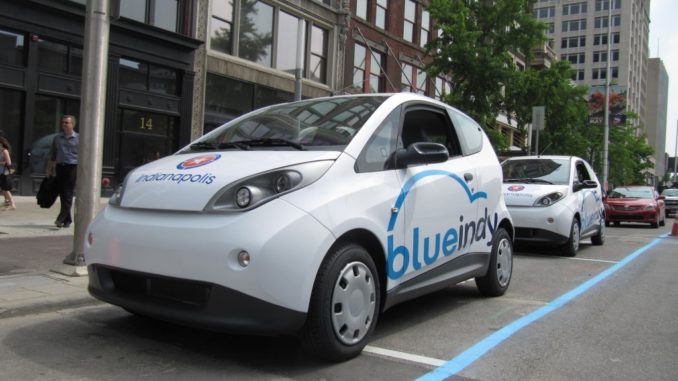 Bolloré BlueIndy car sharing