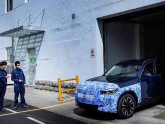 avvio della produzione della BMW iX3