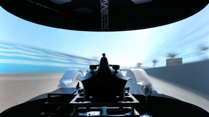 Simulatore BMW i Formula E Valentino Conti