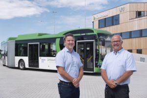 [A sinistra] Ole Engebret Moe Haugen, CEO di Vy Buss; [A destra] Arild Nylend, direttore di area di Vy Buss [Fonte: Vy Buss]