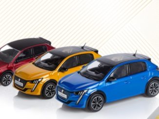 Disponibili i modellini in scala della Peugeot 208