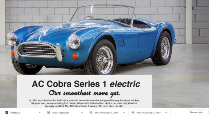AC Cobra Series 1 electric