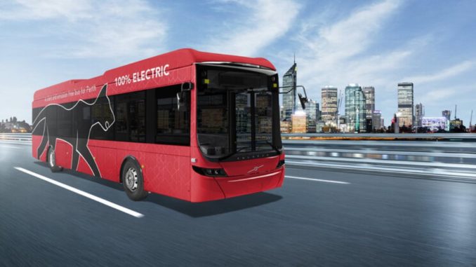 Volvo bus elettrici Australia