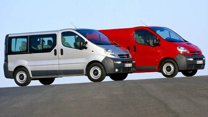 Storia. Opel Vivaro