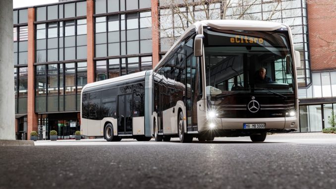 Autobus elettrico Mercedes Benz eCitaro per Amburgo
