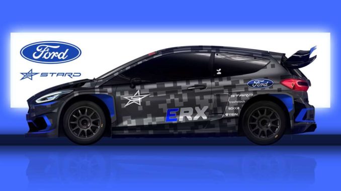 Ken Block correrà in Projekt E Series con la Ford Fiesta ERX elettrica costruita da STARD