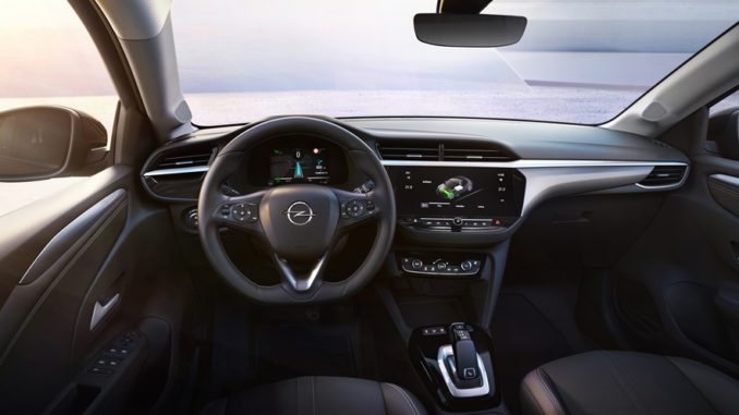 infotainment e connettività nella Nuova Opel Corsa-e