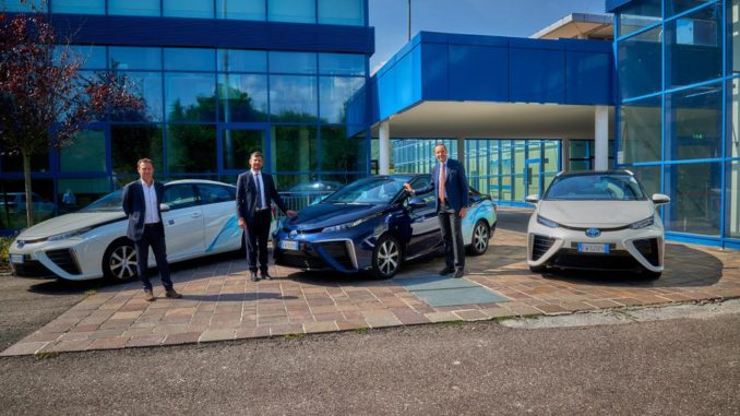 Toyota Mirai al progetto LIFEalps di Bolzano
