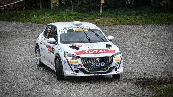 Rally Due Valli: Paolo Andreucci vince Peugeot 208 Rally 4