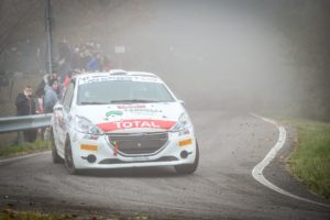 Peugeot Competition 208 Rally Cup Top 2020. Bis di Alessandro Casella al Rally Due Valli