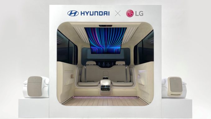 cabina IONIQ Concept di Hyundai