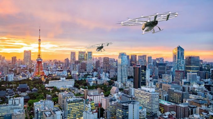 Partnership Volocopter Japan Airlines