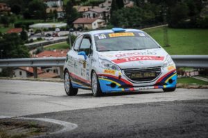 Peugeot Competition 208 Rally Cup PRO. Vince Alessandro Zorra