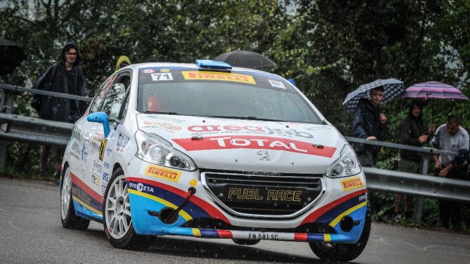 Peugeot Competition 208 Rally Cup PRO. Vince Alessandro Zorra