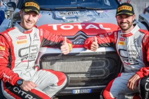 Andrea Crugnola e Pietro Ometto sono campioni italiani rally con Citroën C3 R5