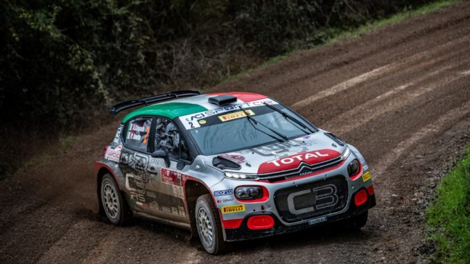 Andrea Crugnola e Pietro Ometto sono campioni italiani rally con Citroën C3 R5