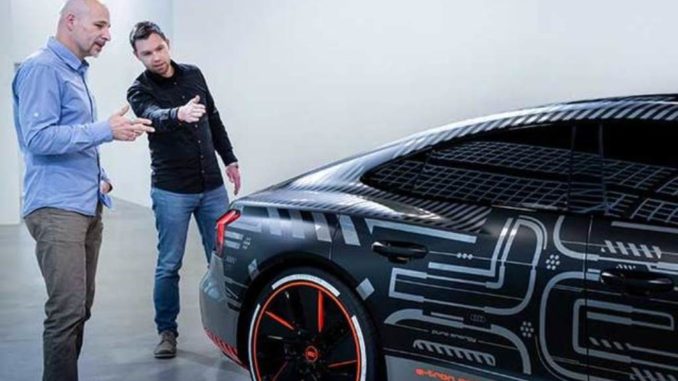 Il progresso tecnologico nella produzione di Audi e-tron GT