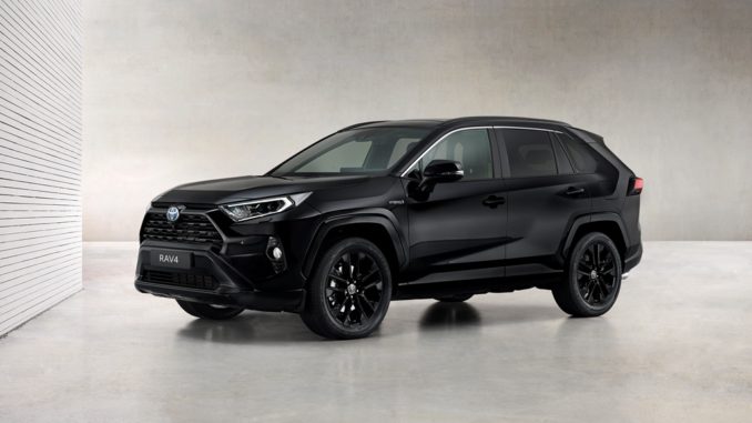 Toyota RAV4 Hybrid in versione Black Edition