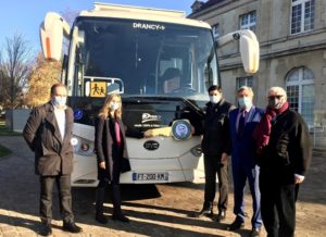 Primo autobus elettrico BYD per l’hinterland di Parigi