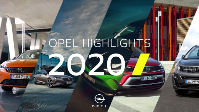 La sintesi del 2020 di Opel in un video