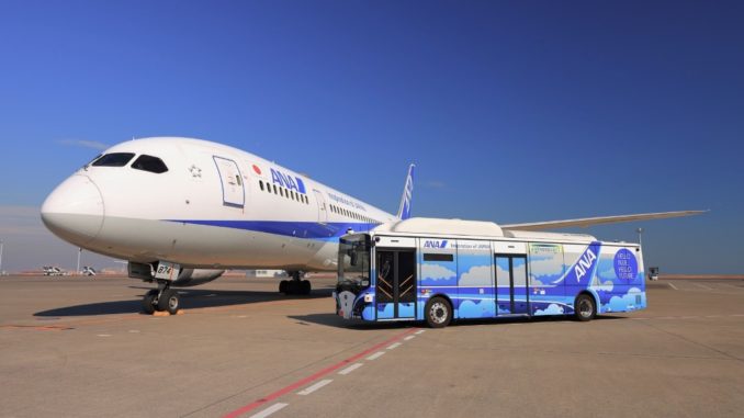 BYD e la navetta aeroportuale autonoma che aiuterà ANA a costruire un aeroporto intelligente