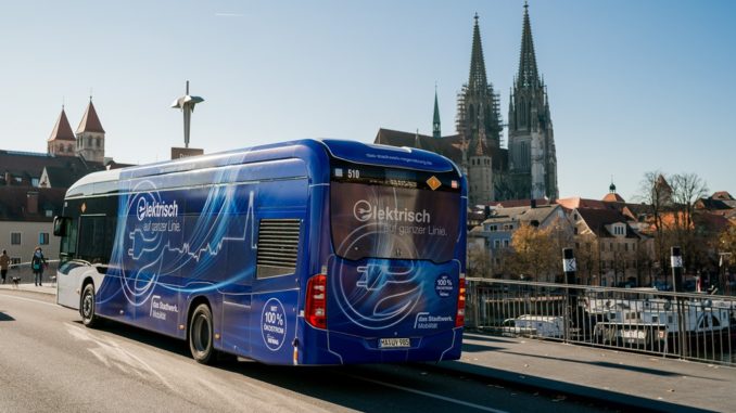 Siemens installa stazioni di ricarica per gli eBus del trasporto pubblico locale di Ratisbona