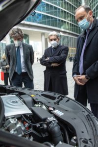 Toyota Mirai presentata agli assessori della Regione Lombardia