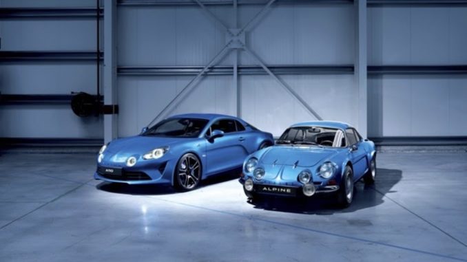 Anche Alpine in futuro sarà elettrica