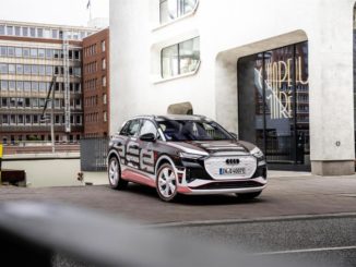 Grande spazio e realtà aumentata del SUV compatto elettrico Audi Q4