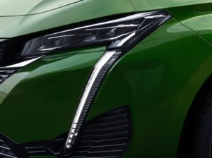 Il moderno viso della Nuova Peugeot 308