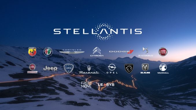 Stellantis logo brands