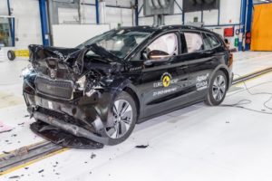 Skoda Enyaq e Volkswagen ID.4 ottengono il punteggio di cinque stelle da Euro NCAP