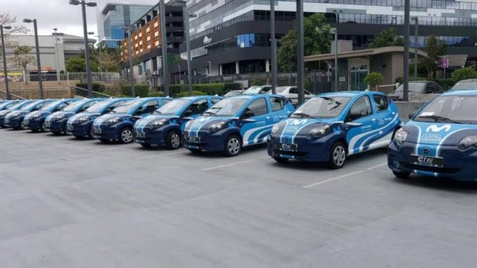 Cori Motors ha consegnato 15 auto elettriche BYD e1 a Movistar