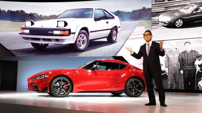 Premiato Akio Toyoda (Toyota) come la persona dell’anno dell’auto