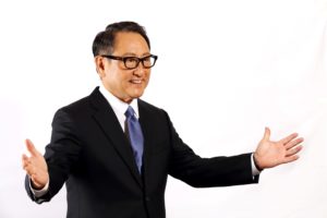 Premiato Akio Toyoda (Toyota) come la persona dell’anno dell’auto