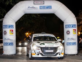 Lucchesi domina il Targa Florio nel Peugeot Competition 208 Rally Cup TOP