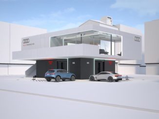 Il progetto pilota Audi per una lounge di ricarica rapida