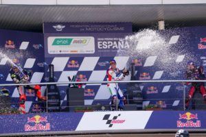 Alessandro Zaccone ha vinto la gara di apertura della MotoE a Jerez